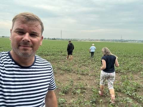Krupobitní škody na Chrudimsku — fotografie 10